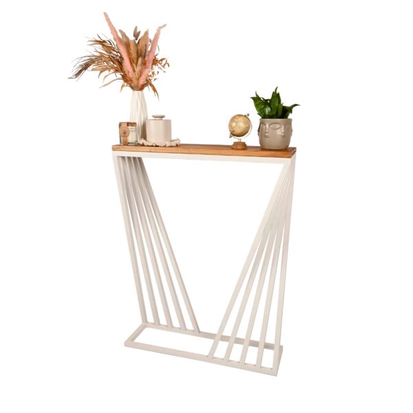 Konsolentisch Verta | Grey White