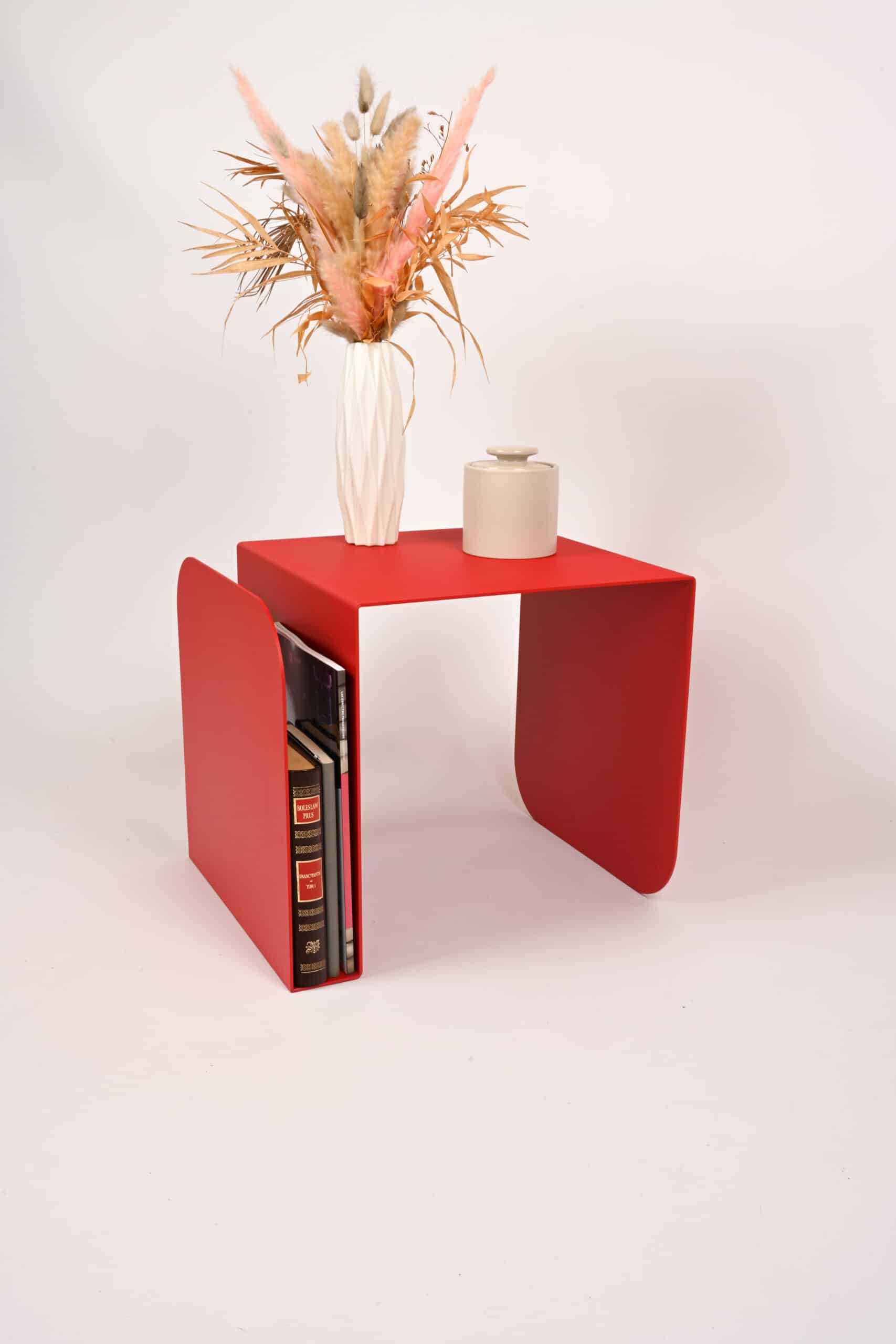 Nachttisch Arcus | Flame Red