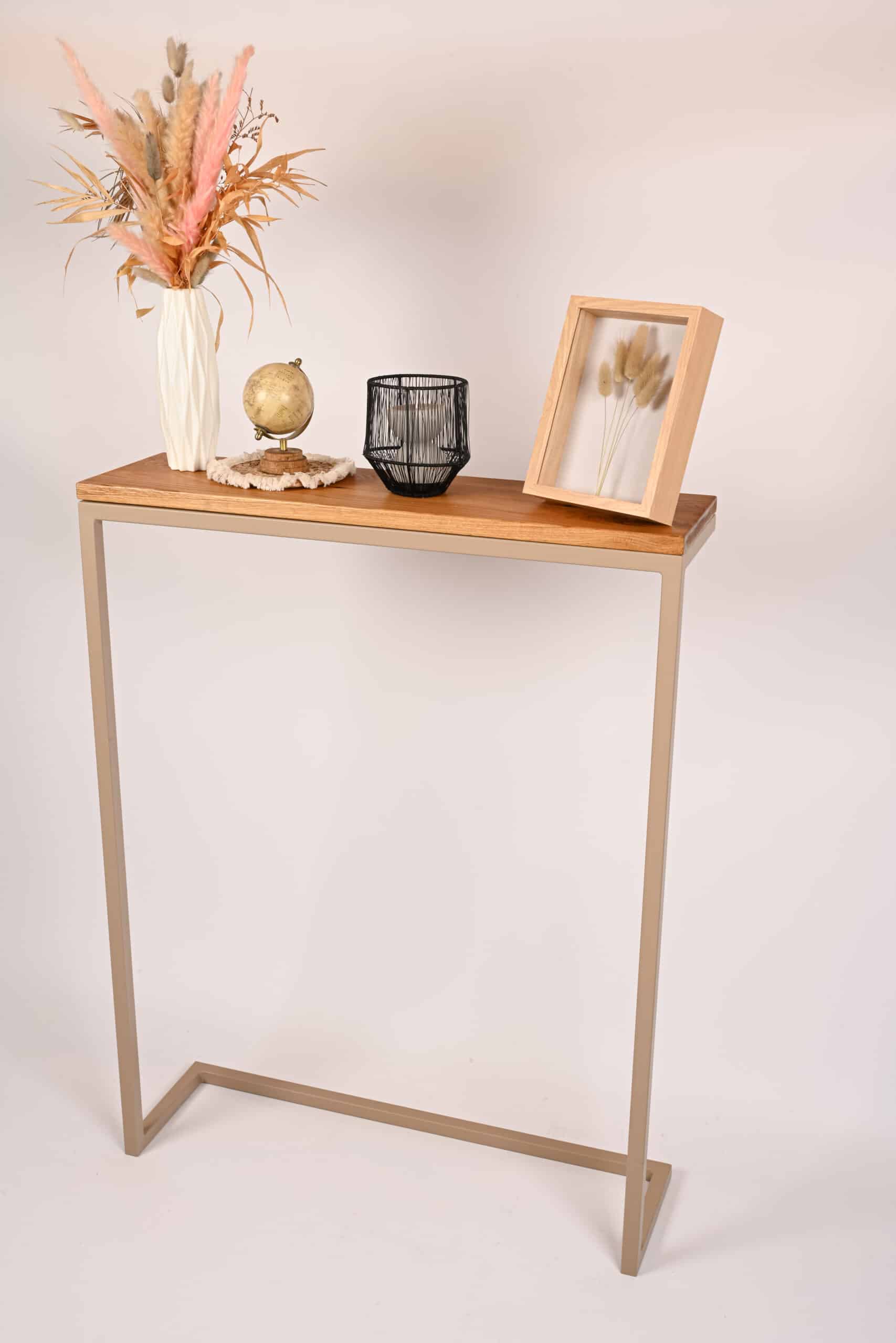 Konsolentisch Verto Wood | Grey Beige