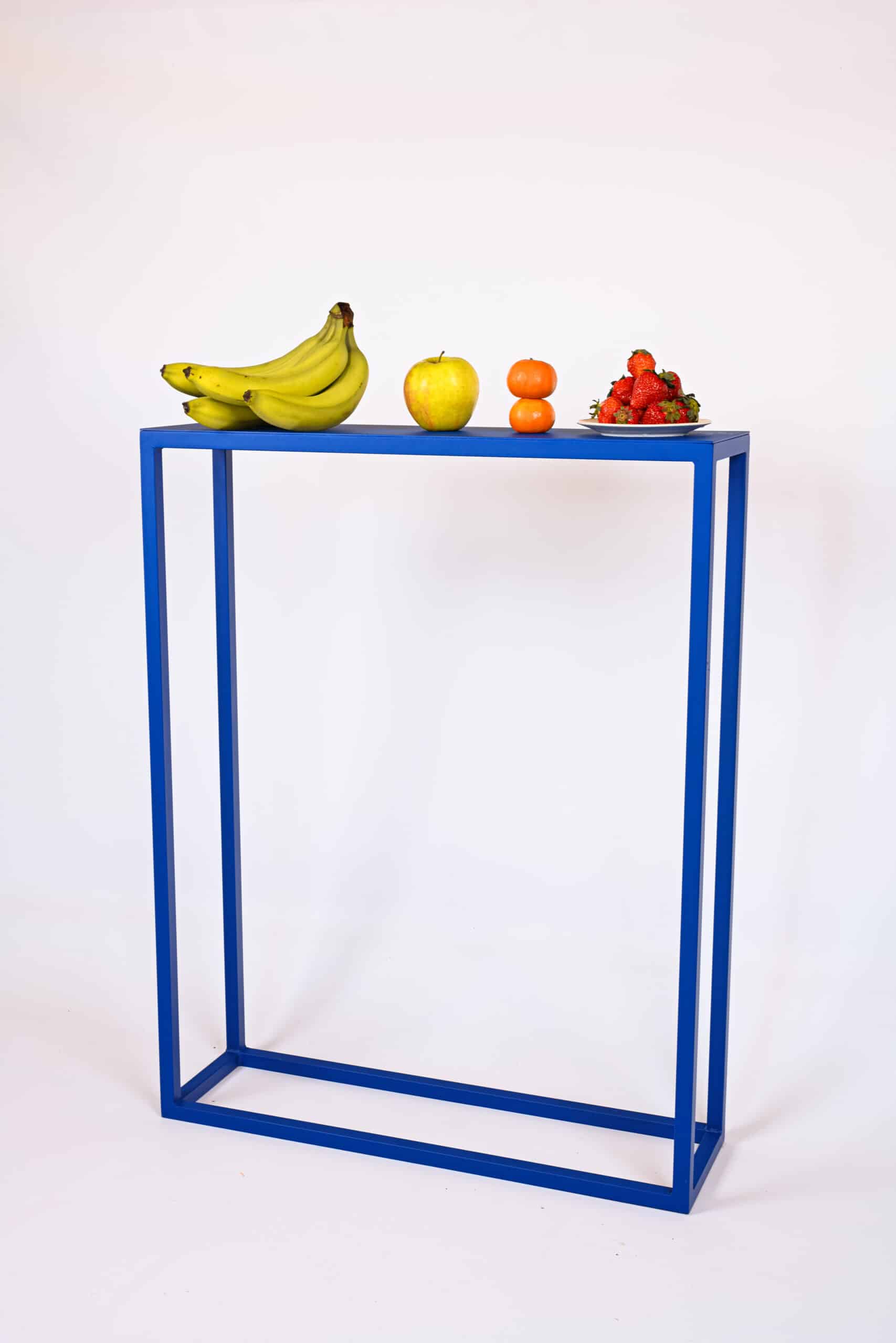 Konsolentisch Linea Stahl | Blue Screen