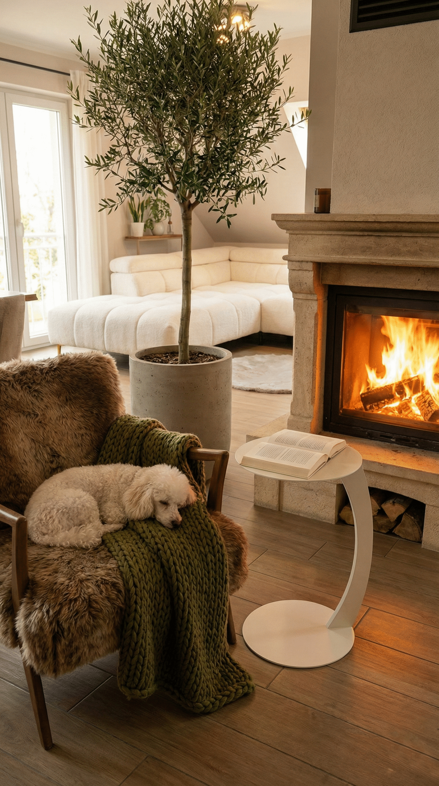 Beistelltisch Mirka | Grey White