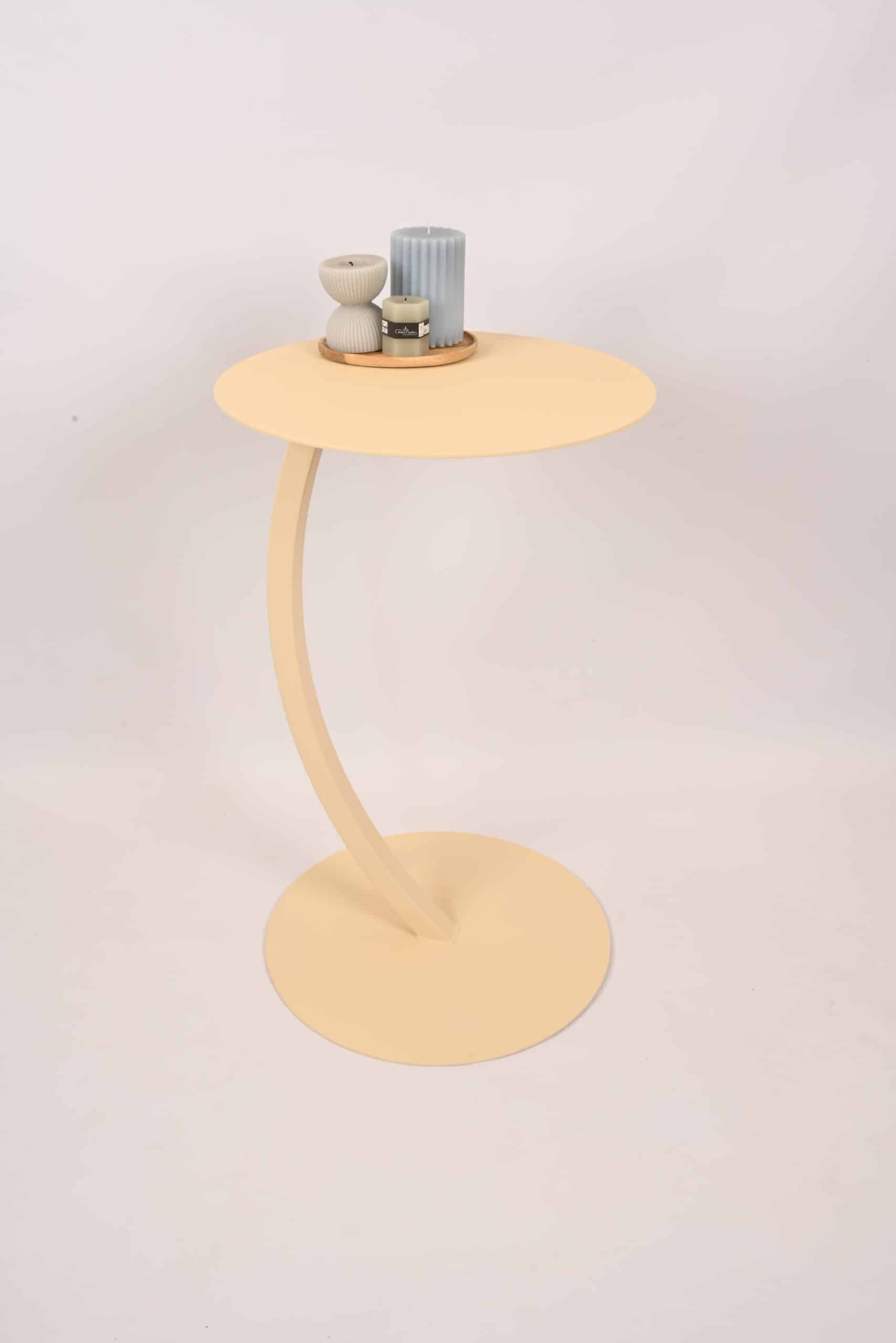 Beistelltisch Nonam | Light Ivory