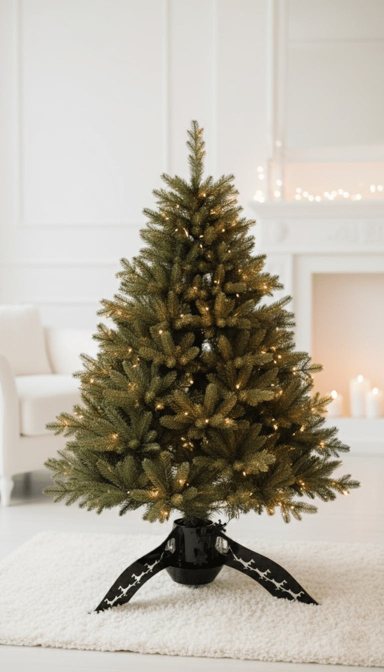 Weihnachtsbaumständer Reindeer | Jet Black